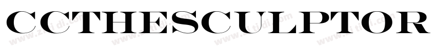 CCTheSculptor Bold字体转换